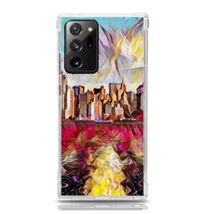 New York Skyline Manhattan City Samsung Galaxy Note 20 Ultra Tpu Uv Case by Cowasu