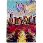 New York Skyline Manhattan City A4 Acrylic Clipboard Back