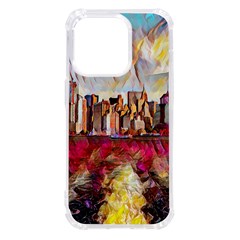 New York Skyline Manhattan City Iphone 14 Pro Tpu Uv Print Case by Cowasu