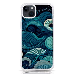 Waves Ocean Sea Abstract Whimsical Abstract Art Iphone 14 Plus Tpu Uv Print Case