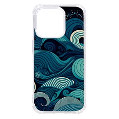 Waves Ocean Sea Abstract Whimsical Abstract Art Iphone 14 Pro Tpu Uv Print Case