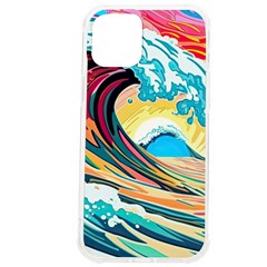 Ai Generated Waves Ocean Sea Tsunami Nautical Blue Sea (2) Iphone 12 Pro Max Tpu Uv Print Case by Cowasu