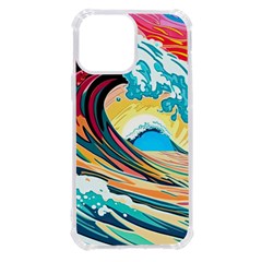 Ai Generated Waves Ocean Sea Tsunami Nautical Blue Sea (2) Iphone 13 Pro Max Tpu Uv Print Case by Cowasu