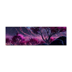 Landscape Landscape Painting Purple Purple Trees Sticker Bumper (100 Pack) by Cowasu