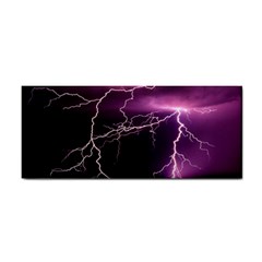 Storm Flashlight Space Nature Hand Towel