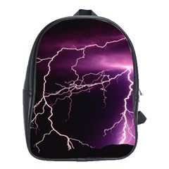 Storm Flashlight Space Nature School Bag (large) by Cowasu