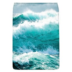 Ai Generated Waves Ocean Sea Tsunami Nautical Blue Sea Removable Flap Cover (l)