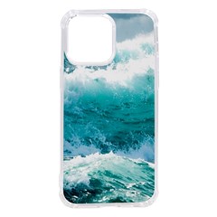 Ai Generated Waves Ocean Sea Tsunami Nautical Blue Sea Iphone 14 Pro Max Tpu Uv Print Case