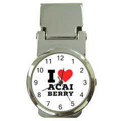 I Love Acai Berry Money Clip Watches by ilovewhateva