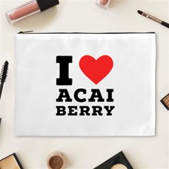 I Love Acai Berry Cosmetic Bag (xl) by ilovewhateva