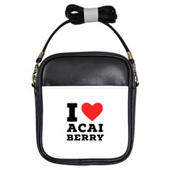 I Love Acai Berry Girls Sling Bag by ilovewhateva