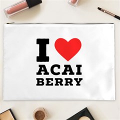 I Love Acai Berry Cosmetic Bag (xxl) by ilovewhateva