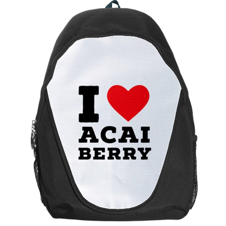 I love acai berry Backpack Bag