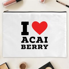 I Love Acai Berry Cosmetic Bag (xxxl) by ilovewhateva