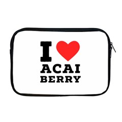 I Love Acai Berry Apple Macbook Pro 17  Zipper Case by ilovewhateva