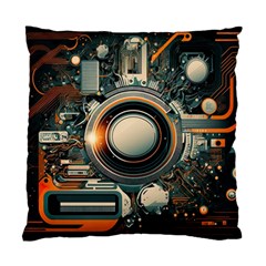 Illustrations Technology Robot Internet Processor Standard Cushion Case (two Sides) by Cowasu