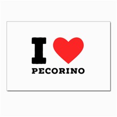 I Love Pecorino  Postcard 4 x 6  (pkg Of 10) by ilovewhateva