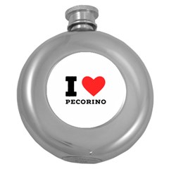 I Love Pecorino  Round Hip Flask (5 Oz)