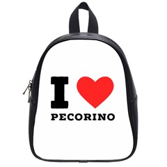 I Love Pecorino  School Bag (small) by ilovewhateva