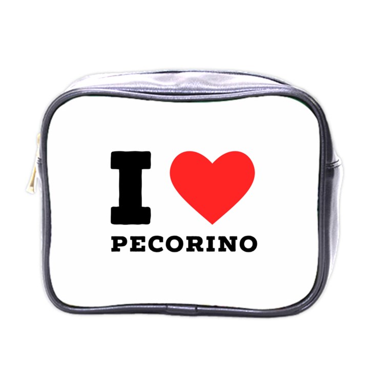 I love pecorino  Mini Toiletries Bag (One Side)