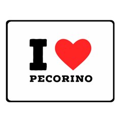 I Love Pecorino  Fleece Blanket (small) by ilovewhateva