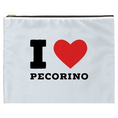 I Love Pecorino  Cosmetic Bag (xxxl) by ilovewhateva