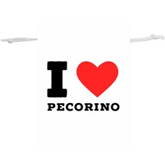 I Love Pecorino  Lightweight Drawstring Pouch (xl) by ilovewhateva