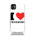 I love pecorino  iPhone 11 TPU UV Print Case Front