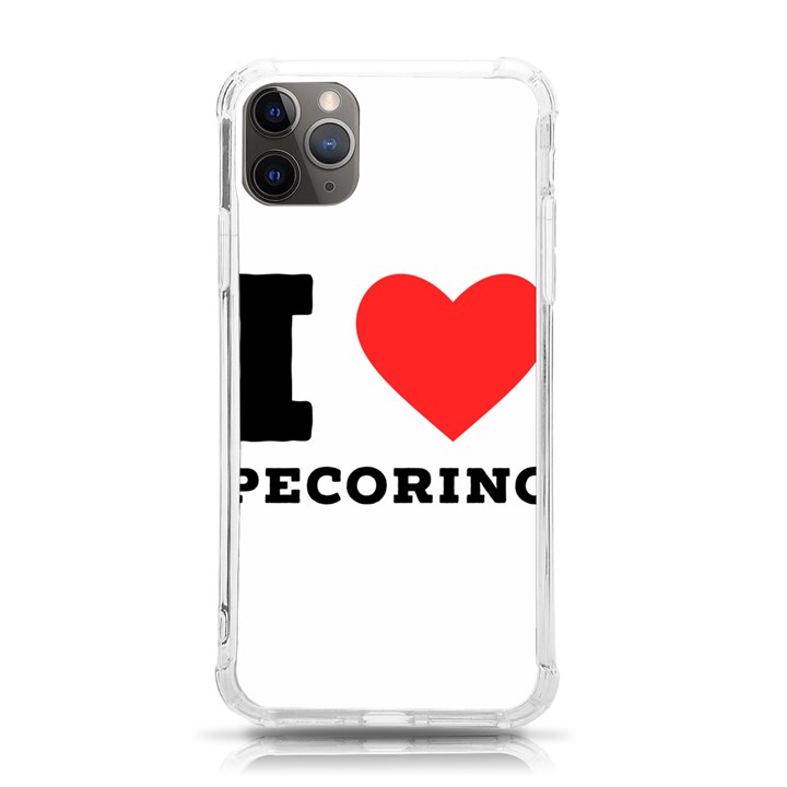 I love pecorino  iPhone 11 Pro Max 6.5 Inch TPU UV Print Case