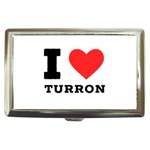 I love turron  Cigarette Money Case Front