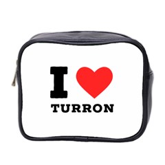 I Love Turron  Mini Toiletries Bag (two Sides) by ilovewhateva