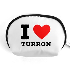 I Love Turron  Accessory Pouch (medium) by ilovewhateva