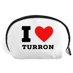 I Love Turron  Accessory Pouch (large) by ilovewhateva