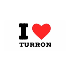 I Love Turron  Satin Wrap 35  X 70  by ilovewhateva