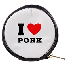 I Love Pork  Mini Makeup Bag by ilovewhateva