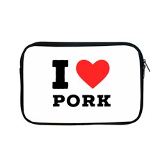 I Love Pork  Apple Ipad Mini Zipper Cases by ilovewhateva