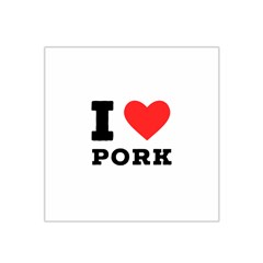 I Love Pork  Satin Bandana Scarf 22  X 22 