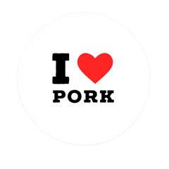 I Love Pork  Mini Round Pill Box by ilovewhateva