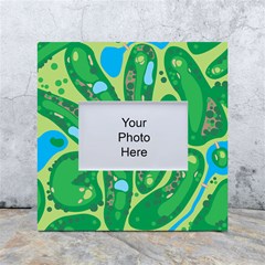 Golf Course Par Golf Course Green White Box Photo Frame 4  X 6  by Cowasu