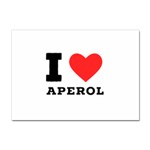 I love aperol Sticker A4 (100 pack) Front