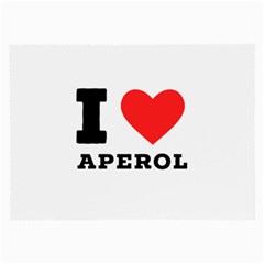 I Love Aperol Large Glasses Cloth by ilovewhateva