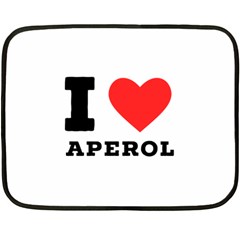 I Love Aperol Fleece Blanket (mini) by ilovewhateva