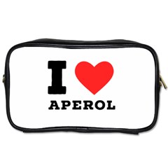 I Love Aperol Toiletries Bag (two Sides) by ilovewhateva