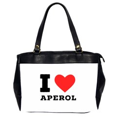 I Love Aperol Oversize Office Handbag (2 Sides) by ilovewhateva