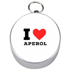 I Love Aperol Silver Compasses by ilovewhateva