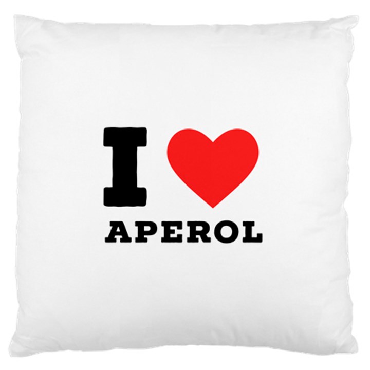 I love aperol Standard Premium Plush Fleece Cushion Case (Two Sides)