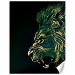 Angry Male Lion Canvas 12  x 16  11.86 x15.41  Canvas - 1