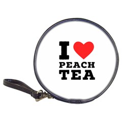 I Love Peach Tea Classic 20-cd Wallets by ilovewhateva