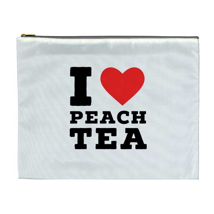 I love peach tea Cosmetic Bag (XL)