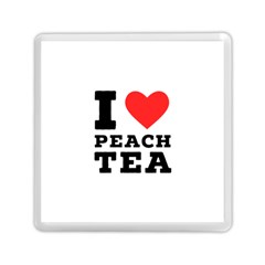 I Love Peach Tea Memory Card Reader (square) by ilovewhateva